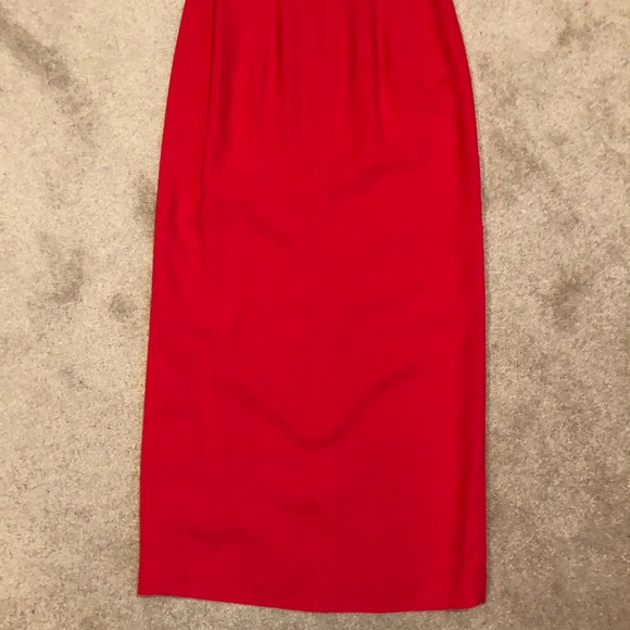 Liz Claiborne Coral Ball Prom Gown Size 6 - Picture 5 of 6